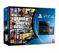 PlayStation 4 500GB - Black + Grand Theft Auto V used