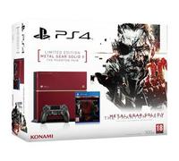 PlayStation 4 500GB - Red - Limited edition Metal Gear Solid V + Metal Gear Solid V: The Phantom Pain used