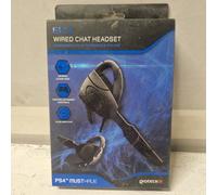 Playstation 4 PS4 EX4 Wired Chat Headset Brand New & Sealed