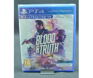 Playstation 4 PS4 Game Blood & Truth Action Shooter VR New OVP