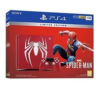 PlayStation 4 Slim 1000GB - Red - Limited edition Marvel’s Spider-Man + Marvel’s Spider-Man used
