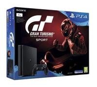 PlayStation 4 Slim 500GB - Black + Gran Turismo Sport used