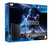 PlayStation 4 Slim 500GB - Black + Star Wars: Battlefront II used