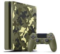 Playstation 4 Slim Console, 1TB Green Camouflage, Used - Good