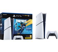PlayStation 5 Digital Edition (Model Group - Slim) 825GB with Fornite Flowering Chaos - White, White