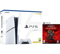 PlayStation 5 (Model Group - Slim) 1TB with Assassin's Creed Shadows - White, White
