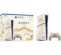 PlayStation 5 (Model Group - Slim) 1TB with Ghost of Yotei - White, White