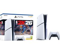 PlayStation 5 (Model Group - Slim) with NBA 2K26 - Black, Black
