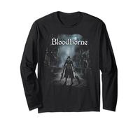 PlayStation Bloodborne The Hunter Standing Eerie Stone Road Long Sleeve T-Shirt