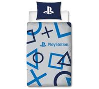 Playstation Blue Single Duvet Cover And Pillowcase Set