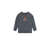 Playstation Boy's Gaming Sweatshirt in Grey | Size: 6-7 Years Playstation Grey 6-7 Years
