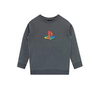 PlayStation Boys Sweatshirt Long Sleeve Jumper Daywear for Kids Grey 8 to 9 Years