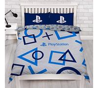 Blue Double Polycotton Duvet Playstation Multi Double