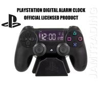 PLAYSTATION DIGITAL ALARM CLOCK - USB LCD- OFFICIAL LICENSED PRODUCT