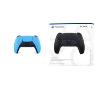 Playstation DualSense Starlight Blue Wireless Controller (PS5) & DualSense Midnight Black Wireless Controller 5