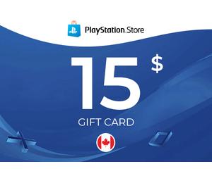 PlayStation Gift Card PSN 15 CAD - CANADA