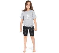 PlayStation Pyjamas Girls T Shirt With Cycle Shorts OR Trousers Sporty Gamer PJs 13-14 Years