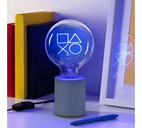 Playstation Icons Decorative Led Neon Bulb Lamp, Officially Licensed Sony Gaming Light, Paladone