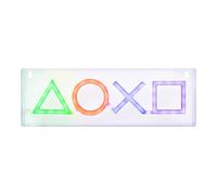 Playstation Icons LED Neon Light - Officially Licensed Free Standing or Wall Mountable Light Sign - Game Room Accessories & Decor for Gamers | Paladone