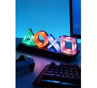 Paladone PP4140PS PlayStation Icons 3 Light Modes Music Reactive Game Room, Multi Colour