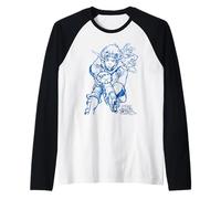 PlayStation Jak & Daxter Duo Action Pose Concept Art Raglan Baseball Tee