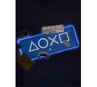 Playstation Light Up Desk Mat Black