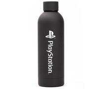 PlayStation Water Bottle For Adults And Kids 750ML | Game Console Stainless Steel Sports Travel Mug | Black White Gaming Merchandise One Size