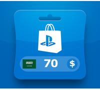 PlayStation Network Card $70 SA