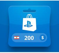 PlayStation Network Card USD 200 LB
