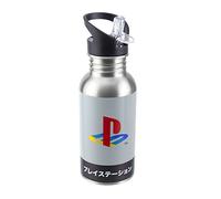 PlayStation Paladone Heritage Stainless Steel Water Bottle, 500 ml, 16.9 fl oz, Multicolored