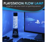 PlayStation Plastic Flow Lava Lamp Rocket Gaming Glitter Motion Kids Night Light