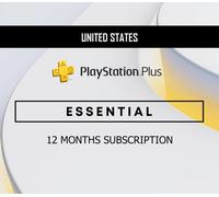 PlayStation Plus Essential 12 Months Subscription US