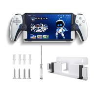 PlayStation Portal Wall Mount, Metal Storage Bracket with Charging Access