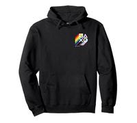 PlayStation Pride LGBTQIA Collection Stacked Pocket Logo Pullover Hoodie