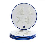 PlayStation PS5 Metal Drink Coasters, Set of 4, Officially Licensed Merchandise