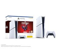 Playstation Sony, Pack 5 Édition Standard + Jeu Marvel's Spiderman 2 (Code de Téléchargement), Fourni avec 1 Manette Sans Fil DualSense, Couleur : Blanche