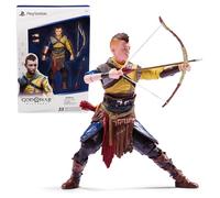 PlayStation Spin Master Games God of War Ragnarok, 6” Atreus Action Figure with 4 Accessories, The Shapes Collection, for PS5 Fans & Collectors Ages 17+