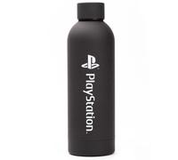 PlayStation Stainless Steel Bottle | Mens Black | Official Merch