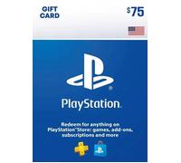 PlayStation Store Gift Card $75 PS5 / PS4 | PSN USA Account