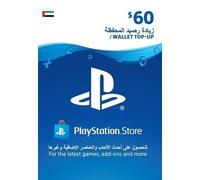 PlayStation Store Gift Card UAE $60 USD PS5 / PS4 | PSN UAE Account