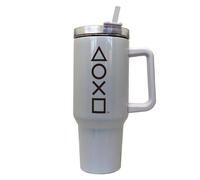 Playstation Symbols 1.1L Tumbler in White Playstation White