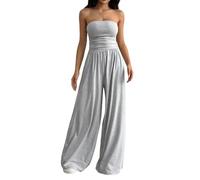 Playsuits for Women UK Strapless - Dressy Petite Jumpsuits for Women -