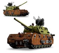 PlaySynthe Army Tank Building Blocks Kits,3339 PCS Military Tanks Bricks Toy, Maus Heavy Duty Tank Building Set, WW2 Military Vehicle Model, Gifts for Adults and Fans