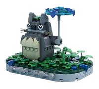PlaySynthe Dragon Cat Building Block Set, 261 PCS MOC Dragon Cat Bricks Kits, DIY Anime Characters Collectible Model Toys, Birthday Gift for Kids and Adults
