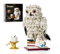 PlaySynthe Magic Owl Building Blocks Set, 1162 PCS Magic World Owl Building Kit, Collectible Animal Creature Bricks Model Toy, Gifts for Adults and Movie Fans