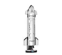 PlaySynthe Space Rocket Building Block Set, 824 PCS Starship Rocket Building Kit, Collectible Spaces Exploration Bricks Model Toys, Gift for Adults and Teens