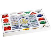 Playtastic NC-1865 Modular 33-Piece Electronic Construction kit with Push Button Technology (Electric Box for Children), Multicoloured, Mittel