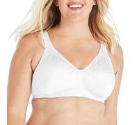 PLAYTEX Women's 18-Hour Ultimate Lift Wireless Full-Coverage Bra, Single Or 2-Pack, Opaque, Mother of Pearl, 38C