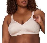 PLAYTEX 18-Hour Ultimate Lift Wireless Bra, Wirefree Bra with Support, Full-Coverage Wireless Bra for Everyday Comfort, Sandshell, 38B