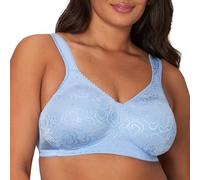 Playtex 18-Hour Ultimate Lift Wireless Bra, Wirefree Bra with Support, Full-Coverage Wireless Bra for Everyday Comfort, Zen Blue, 36C